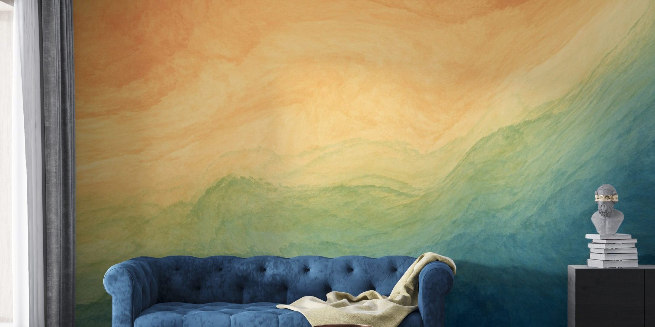 Ombre Mural Wallpaper Breathe Fresh Life into Your Home Decor