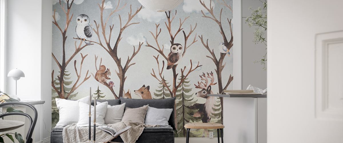 Choosing Wildlife mural Wallpaper to Inspire Daily Adventures